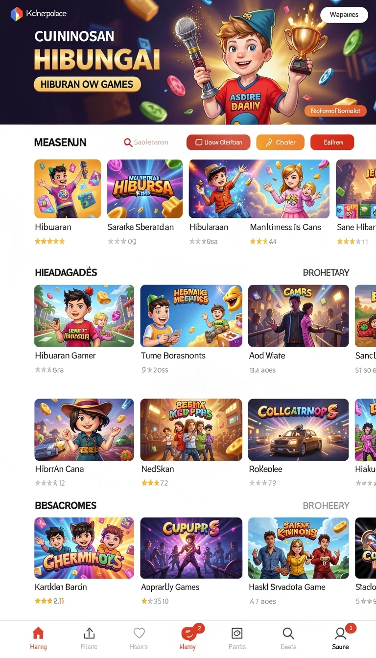Beragam pilihan permainan menarik dalam aplikasi hao788 Game Online Indonesia untuk Hiburan.